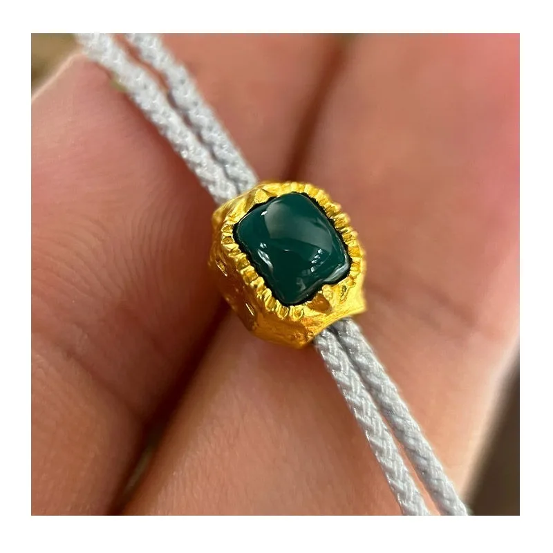 Retro Imitation Blue Green Pine Hell Color Postdoc Gold Plated Back Cloud Bracelet Handheld Rosary Beads with Beads
Retro Imitation Blue Green Pine Hell Color Postdoc Gold Plated Back Cloud Bracelet Handheld Rosary Beads with Beads