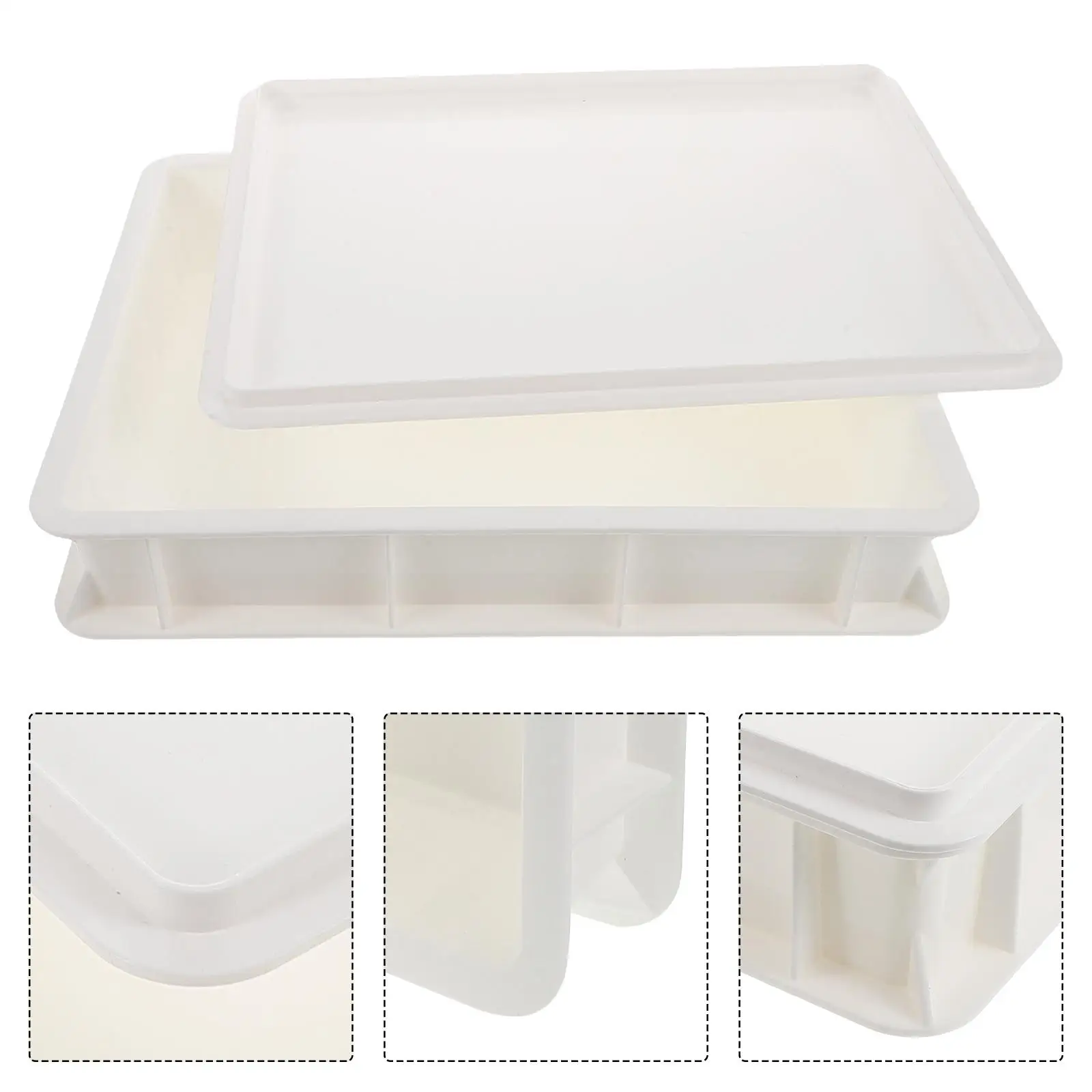 Dough Protection Box Commercial Proofing Tray Pizza Container Stackable Cover Heavy-duty Plastic with Lid Food-safe
Dough Protection Box Commercial Proofing Tray Pizza Container Stackable Cover Heavy-duty Plastic with Lid Food-safe