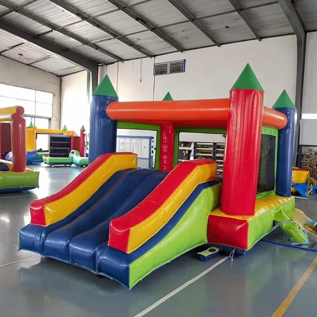 3*4m Inflatable Bouncer House for Kids Jumping Bouncy Castle with Slide Outdoor Inflatable Castle Trampoline Park for Sale
3*4m Inflatable Bouncer House for Kids Jumping Bouncy Castle with Slide Outdoor Inflatable Castle Trampoline Park for Sale