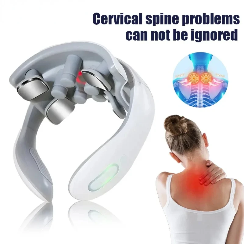 New Neck Massage Intelligent Charging Heating Hot Pressing Magnetic Pulse Fashion Multi User Usage Portable Pulse Neck Massager
New Neck Massage Intelligent Charging Heating Hot Pressing Magnetic Pulse Fashion Multi User Usage Portable Pulse Neck Massager