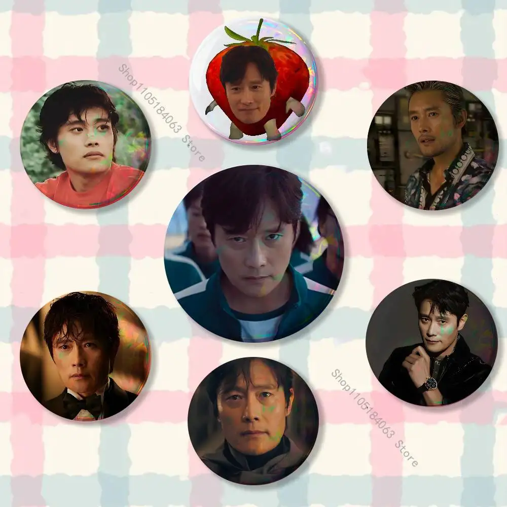 B-Byung H-Hun Lee Reflective Pin Tinplate Round Brooch Cartoon Cosplay Badges for Bag Hat Toys Gifts
B-Byung H-Hun Lee Reflective Pin Tinplate Round Brooch Cartoon Cosplay Badges for Bag Hat Toys Gifts