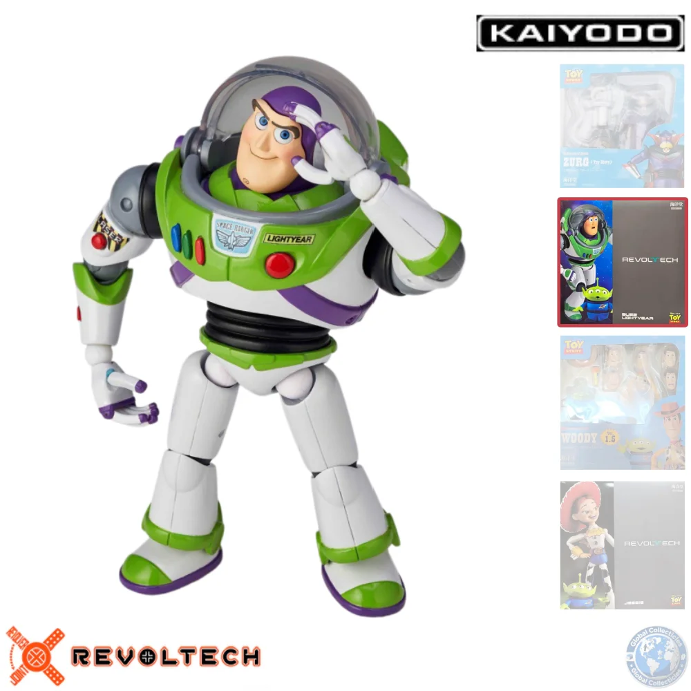 KAIYODO Official Licensed BUZZ LIGHTYEAR/WOOD/JESSIE/ZURG with Interchangeable Parts & Multiple Accessories Gift for Collector
KAIYODO Official Licensed BUZZ LIGHTYEAR/WOOD/JESSIE/ZURG with Interchangeable Parts & Multiple Accessories Gift for Collector