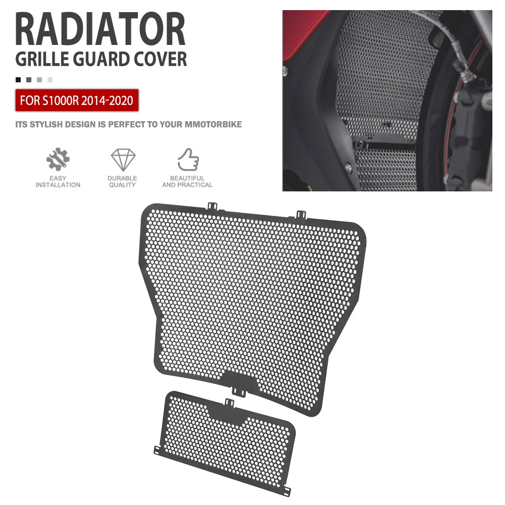 Radiator Guard FOR BMW S1000R S 1000R 2014 2015 2016 2017 2018 2019 2020 Motorcycle Radiator Grille Cover Protector Accessories
Radiator Guard FOR BMW S1000R S 1000R 2014 2015 2016 2017 2018 2019 2020 Motorcycle Radiator Grille Cover Protector Accessories