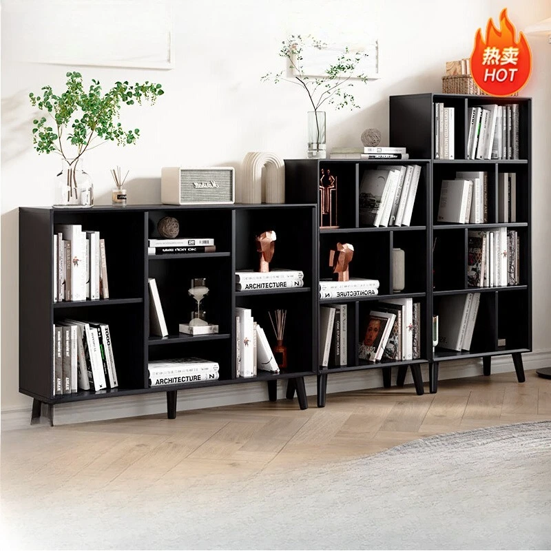 Solid wood bookcase, low cabinet floor free combination bookshelf, living room storage cabinet, household storage lattice cabine
Solid wood bookcase, low cabinet floor free combination bookshelf, living room storage cabinet, household storage lattice cabine