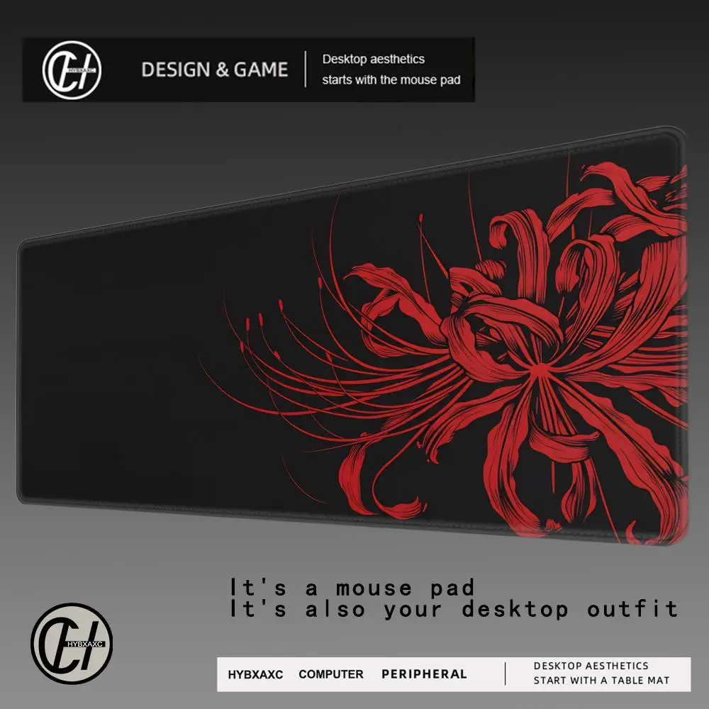 HYBXAXC Red Spider Lily Pattern Mouse Pad Large Rubber Anti-slip PC Desk Accessories Mousepad for Gamer Keyboard Mats Decor Mat
HYBXAXC Red Spider Lily Pattern Mouse Pad Large Rubber Anti-slip PC Desk Accessories Mousepad for Gamer Keyboard Mats Decor Mat