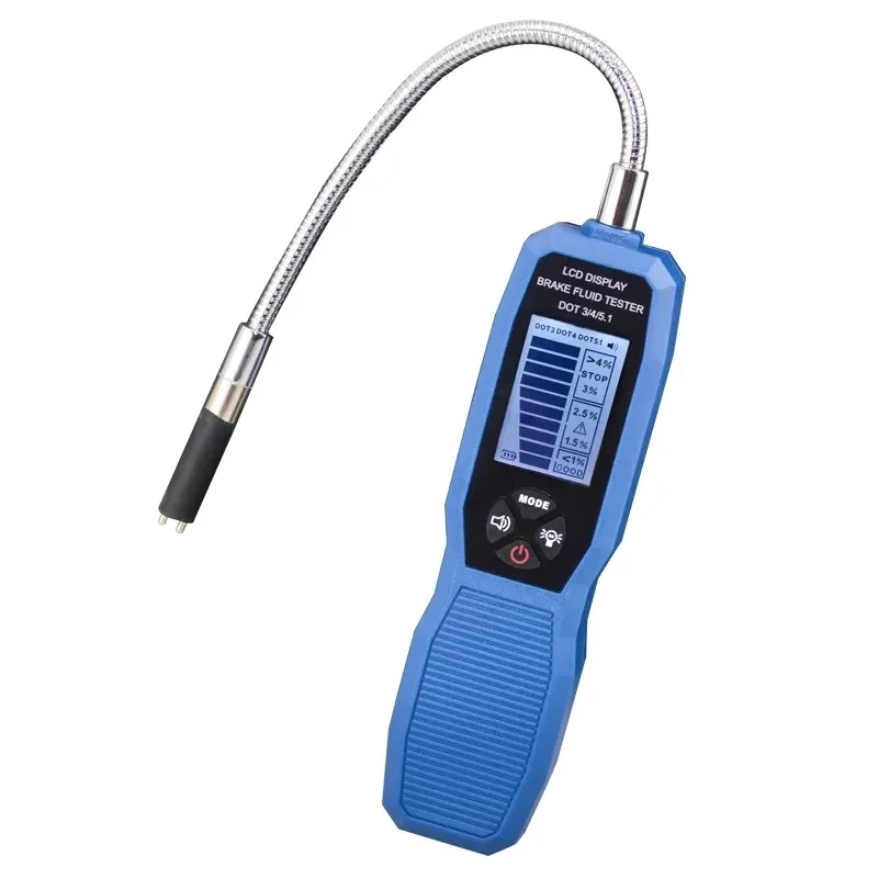 Full New Automotive Brake Oil Detector High-precision Brake Fluid Moisture Content Tester Digital Division Detection Pen
Full New Automotive Brake Oil Detector High-precision Brake Fluid Moisture Content Tester Digital Division Detection Pen