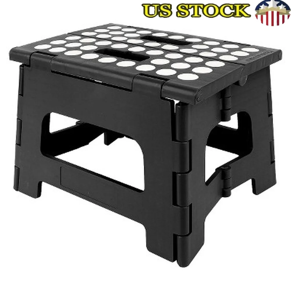 Multicolor Folding Step Stool 300lb Capacity Portable Plastic Stool No Assembly Required Compact Storage Easy Carry Handle
Multicolor Folding Step Stool 300lb Capacity Portable Plastic Stool No Assembly Required Compact Storage Easy Carry Handle