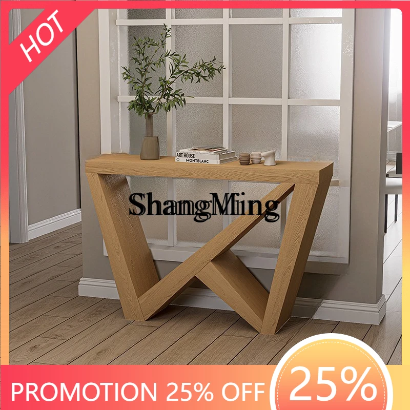 SM Chinese entrance table creative living room table very narrow modern simple entrance cabinet
SM Chinese entrance table creative living room table very narrow modern simple entrance cabinet
