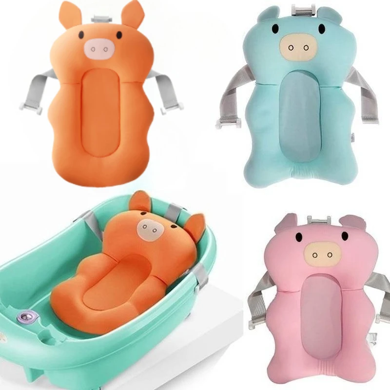 Baby Bath Tub Seat Cushion Infant Bath Mat Bathing Seat Support Pad for Toddler Newborn Bath Pillow for Infant Cartoon Cute Pig
Baby Bath Tub Seat Cushion Infant Bath Mat Bathing Seat Support Pad for Toddler Newborn Bath Pillow for Infant Cartoon Cute Pig