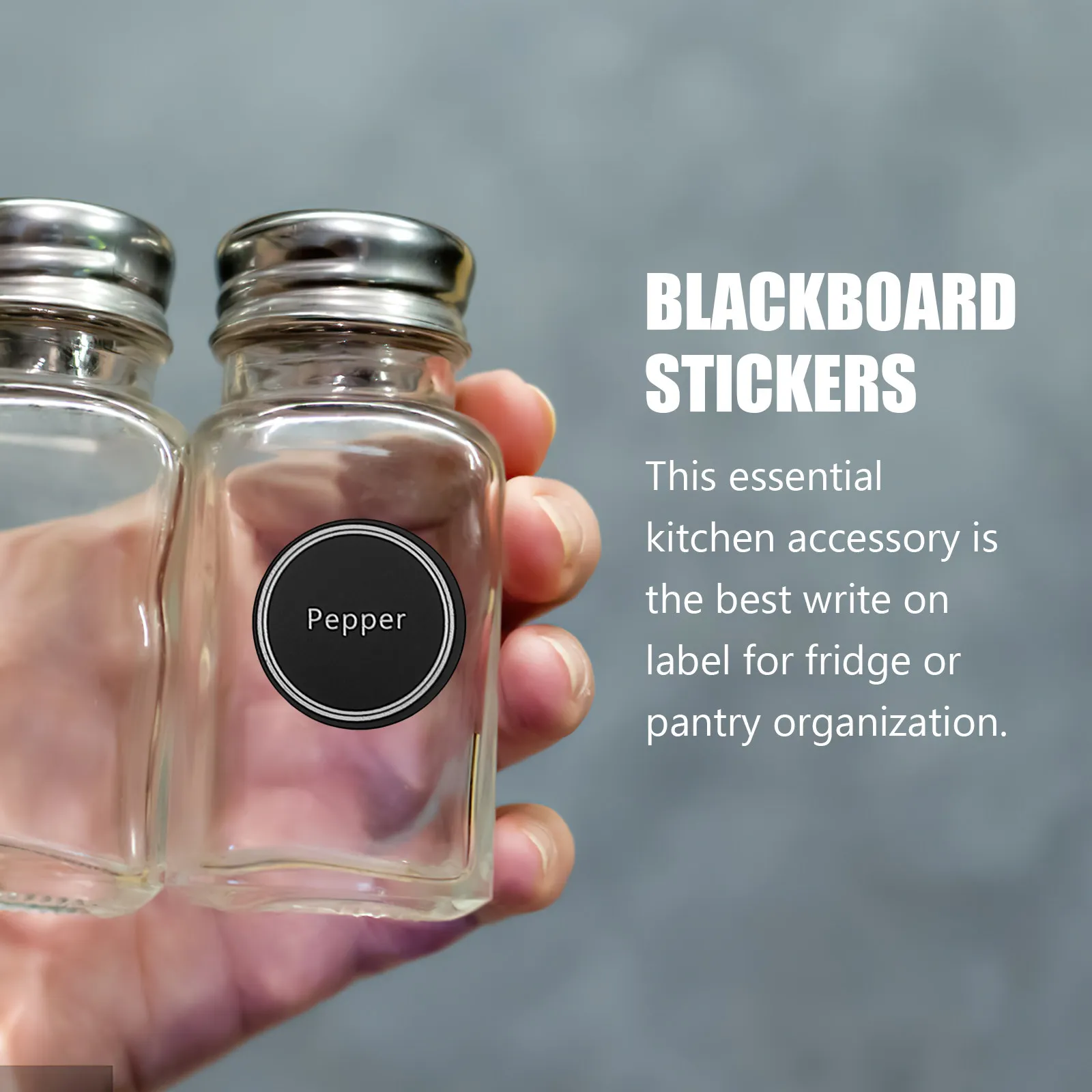13 Sheets Blackboard Sticker Self-Adhesive Kitchen Jar Labels Pantry Spice Labels Chalkboard Sticker for Jars Pantry Stickers
13 Sheets Blackboard Sticker Self-Adhesive Kitchen Jar Labels Pantry Spice Labels Chalkboard Sticker for Jars Pantry Stickers