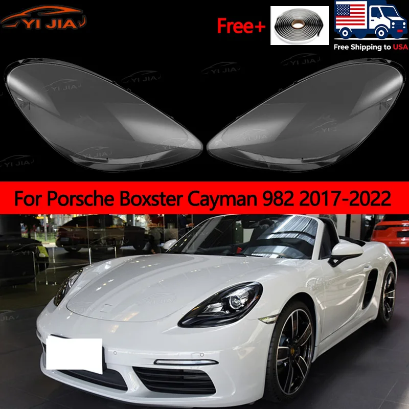 Car Headlight Lampshade Front Headlamp Cover Replacement Of Front Lampshade For Porsche Boxster Cayman 982 2017-2022
Car Headlight Lampshade Front Headlamp Cover Replacement Of Front Lampshade For Porsche Boxster Cayman 982 2017-2022