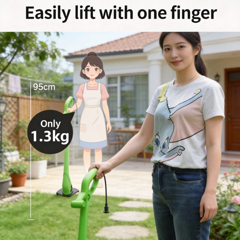 220V Plug In Electric Lawn Mower Small Household Lawn Trimmer Weeding Machine
220V Plug In Electric Lawn Mower Small Household Lawn Trimmer Weeding Machine