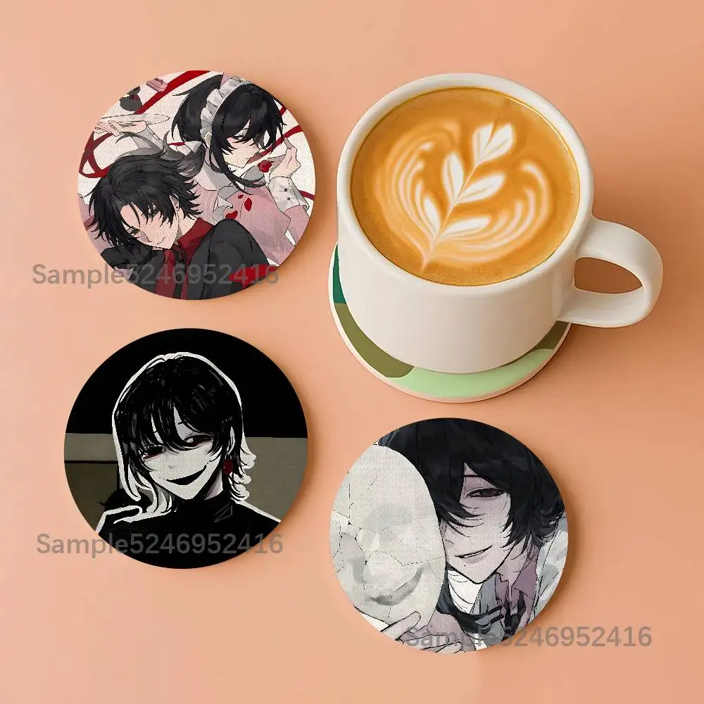 Tou Qi Guai Tan Game Round Wooden Coasters Heat Resistant Non-slip Drink Cafe Decoration 2D Flat Color Print Set
Tou Qi Guai Tan Game Round Wooden Coasters Heat Resistant Non-slip Drink Cafe Decoration 2D Flat Color Print Set