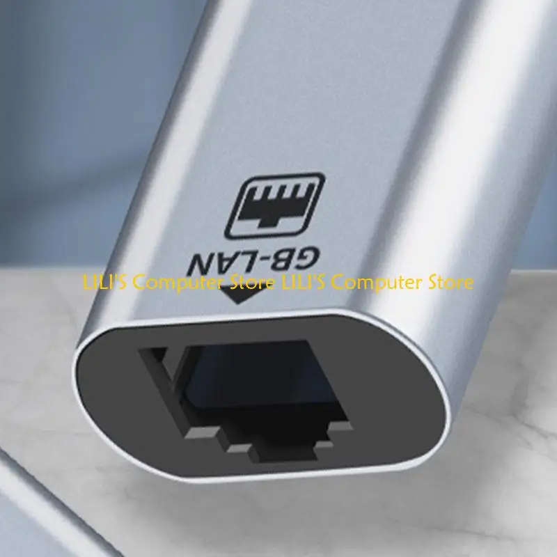 A52B USB C Hub Type-C to 1000M Ethernet RJ45 Lan Adapter Drive Female Port Transfer Converter 2.5x5.6cm
A52B USB C Hub Type-C to 1000M Ethernet RJ45 Lan Adapter Drive Female Port Transfer Converter 2.5x5.6cm