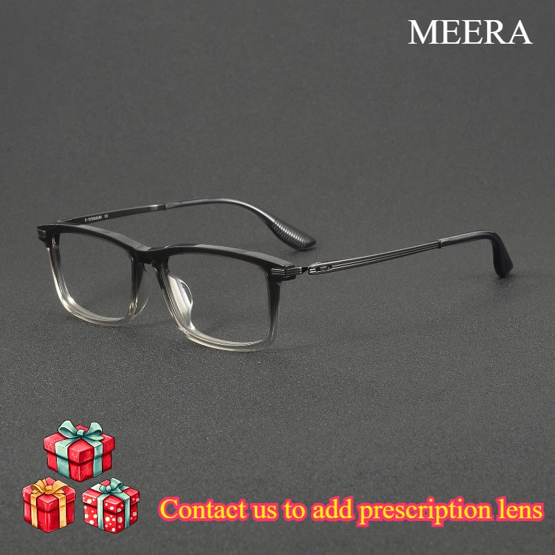 High-quality Durable Tortoise Acetate Square Spectacles with Titanium Temple Stylish Optical Glasses Comfort Classic GM Eyewear
High-quality Durable Tortoise Acetate Square Spectacles with Titanium Temple Stylish Optical Glasses Comfort Classic GM Eyewear