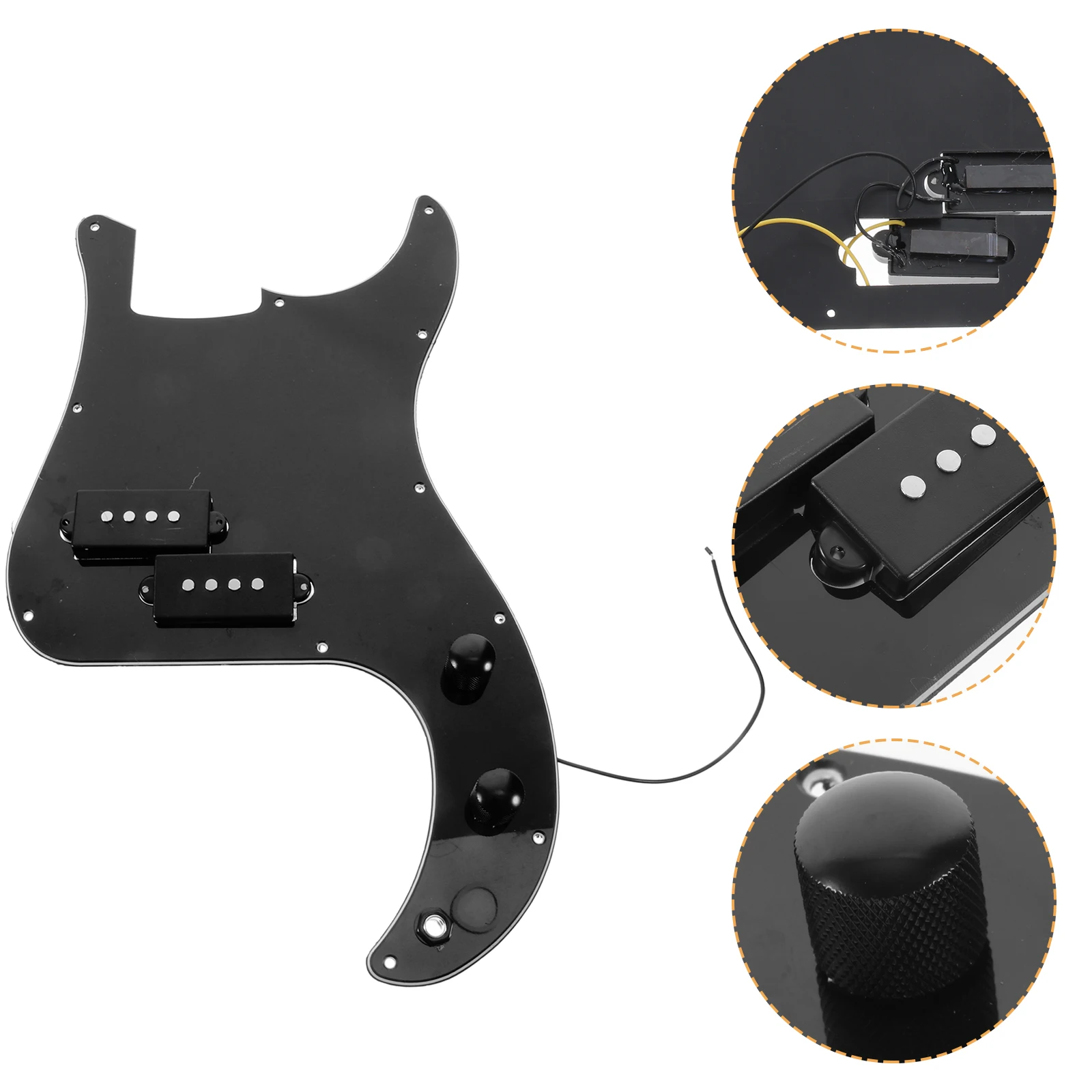 Bass Set Loaded 3 Ply Guitar Guard Plate SSS 3-Layer Tortoise Shell 11 Screw Holes for PB
Bass Set Loaded 3 Ply Guitar Guard Plate SSS 3-Layer Tortoise Shell 11 Screw Holes for PB