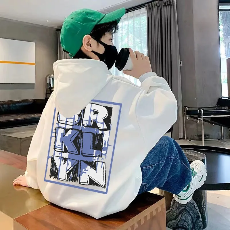 Новинка 2023 года, утолщенный свитшот с капюшоном среднего размера на флисовой подкладке для мальчиков — стильная острая универсальная теплая верхняя одежда для детей
Новинка 2023 года, утолщенный свитшот с капюшоном среднего размера на флисовой подкладке для мальчиков — стильная острая универсальная теплая верхняя одежда для детей