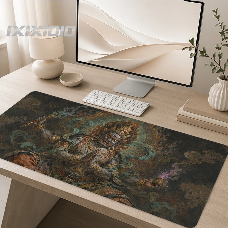 Ancient Gods Mouse Pad Gamer XL HD Home Computer Custom Mousepad XXL Mouse Mat MousePads Soft Office Non-Slip Table Mat