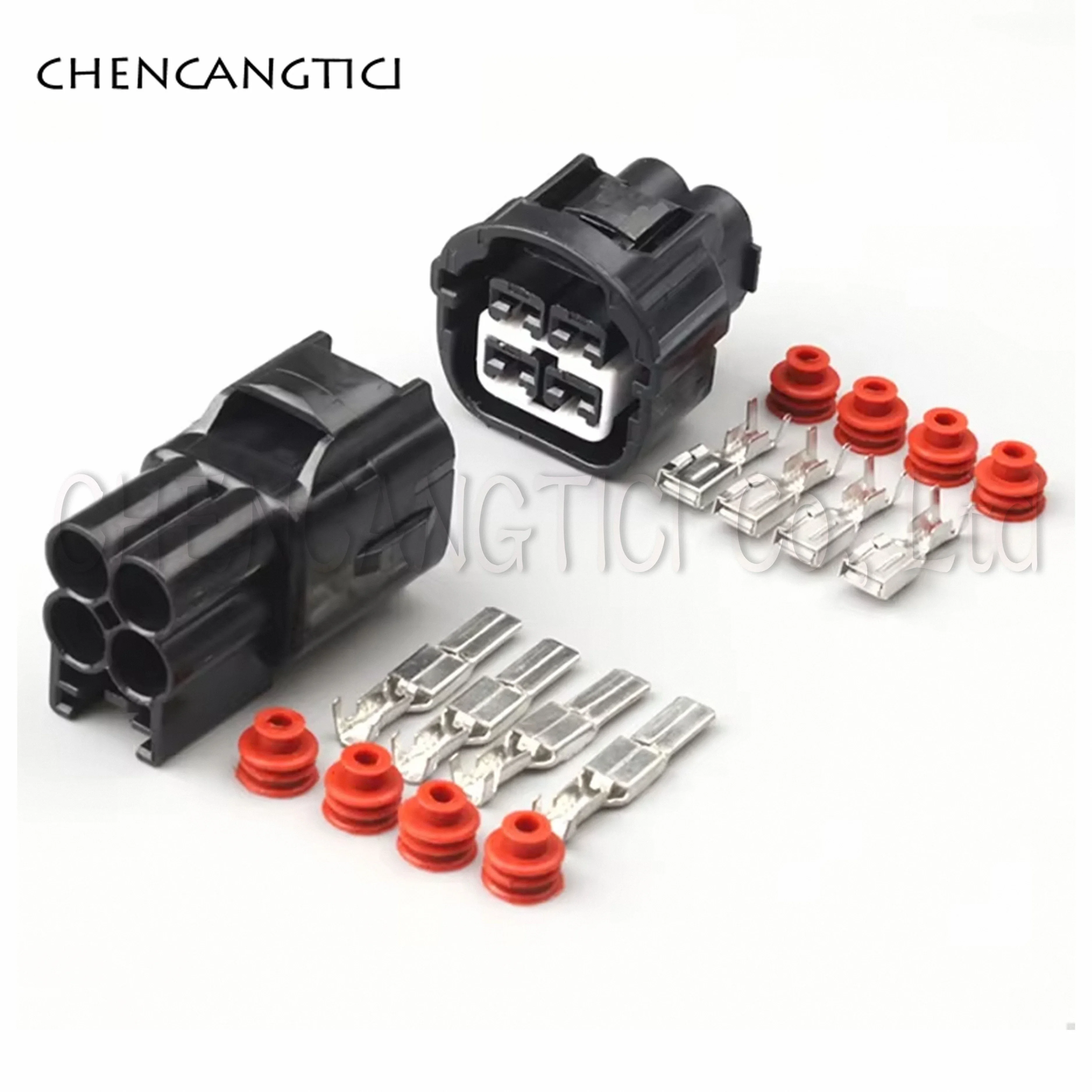 1 Set 4 Pin Waterproof Electrical Fan Cable Plug Male Female Automotive Connector Harness For Car Wire 7283-7041-40 7282-7041-40
1 Set 4 Pin Waterproof Electrical Fan Cable Plug Male Female Automotive Connector Harness For Car Wire 7283-7041-40 7282-7041-40