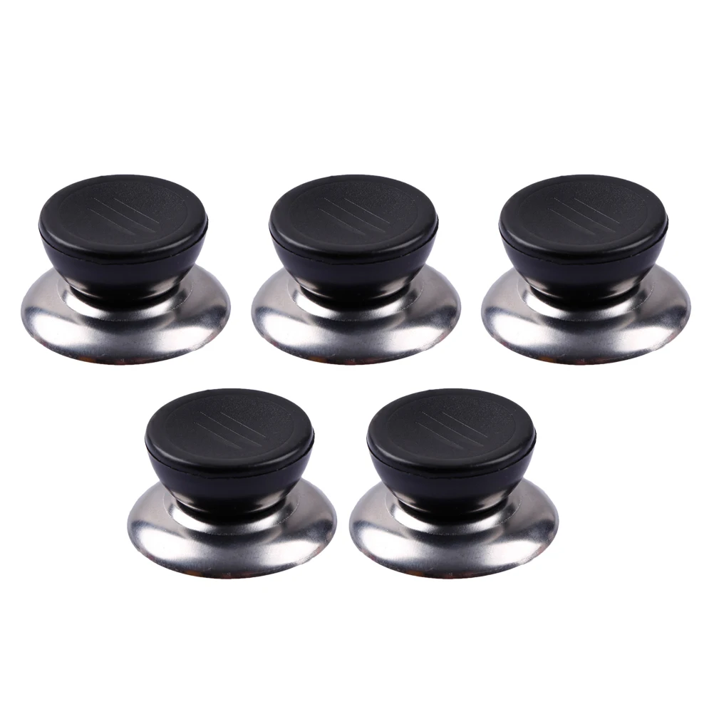5Pcs Pot Lid Knob Replacement Removable Anti-scald Cover Top Stainless Steel PP Material High Temp Easy Install 6-10cm Hole
5Pcs Pot Lid Knob Replacement Removable Anti-scald Cover Top Stainless Steel PP Material High Temp Easy Install 6-10cm Hole