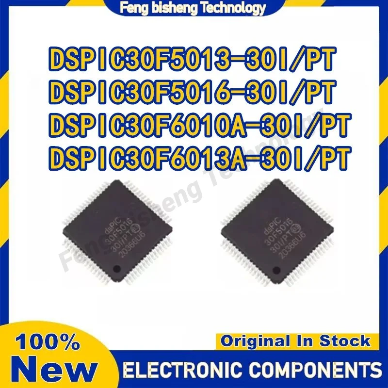 DSPIC30F5013-30I/PT DSPIC30F5016-30I PT DSPIC30F6010A-30I PT DSPIC30F6013A-30I PT DSPIC MCU IC Chip TQFP-80 In Stock 100% New
DSPIC30F5013-30I/PT DSPIC30F5016-30I PT DSPIC30F6010A-30I PT DSPIC30F6013A-30I PT DSPIC MCU IC Chip TQFP-80 In Stock 100% New