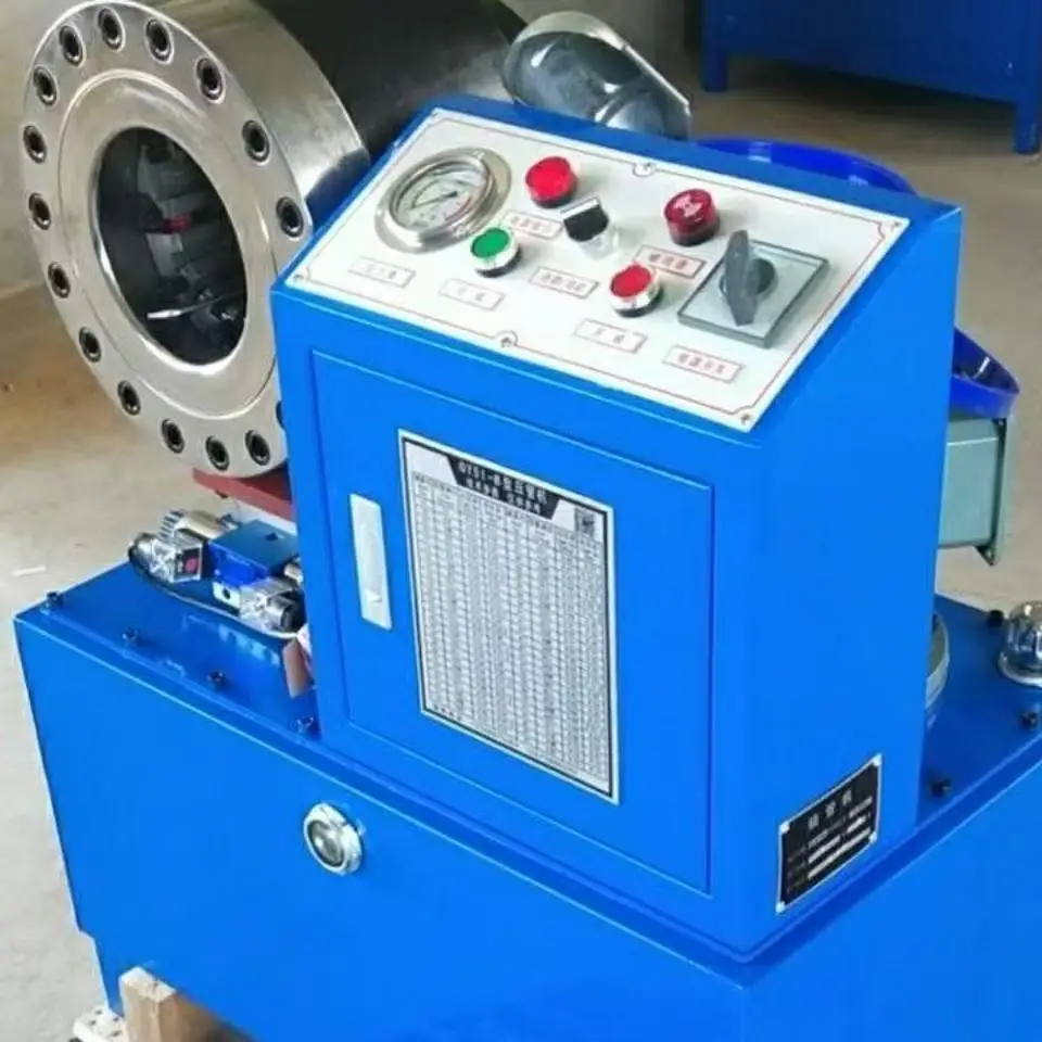 UK Best-selling 1/4-2 Inch Mold Quick Change Hydraulic Connector Hose Crimping Machine 3kw Hydraulic Hose Crimping Machine
UK Best-selling 1/4-2 Inch Mold Quick Change Hydraulic Connector Hose Crimping Machine 3kw Hydraulic Hose Crimping Machine