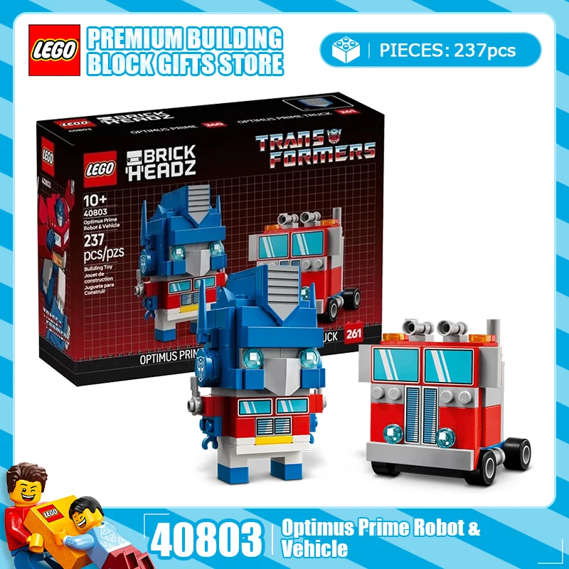 LEGO Building Blocks Transformers Series 40803 40484 Optimus Prime Bumblebee Model Children's Puzzle Building Blocks Toy Gift
LEGO Building Blocks Transformers Series 40803 40484 Optimus Prime Bumblebee Model Children's Puzzle Building Blocks Toy Gift
