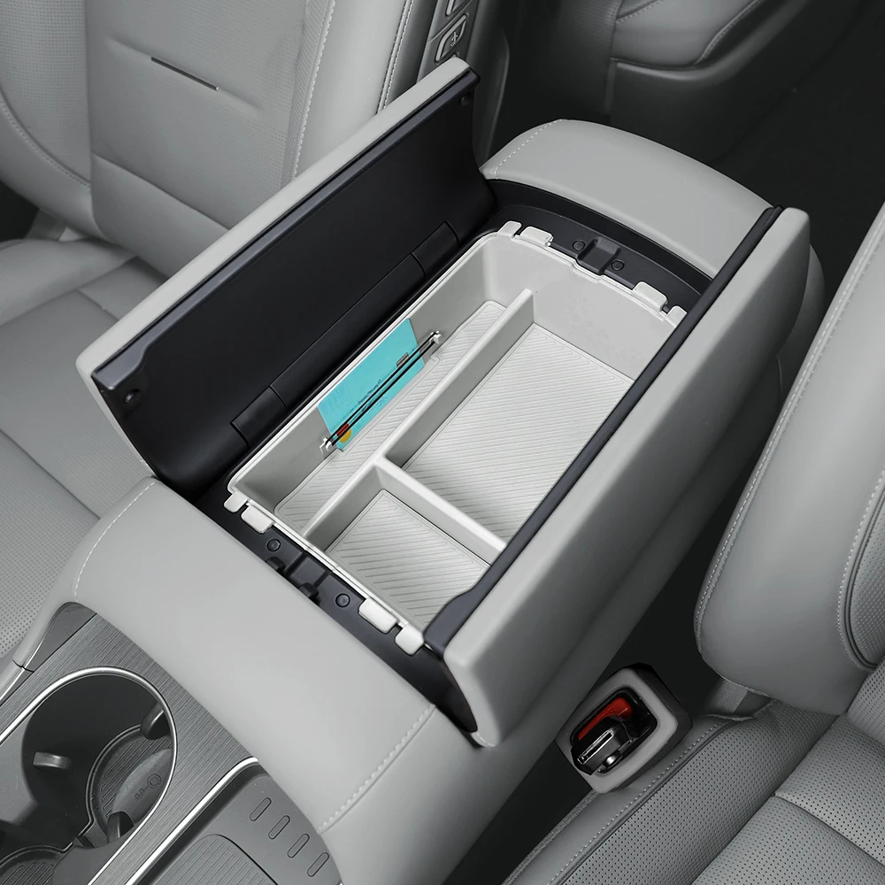 For 7-seater Hyundai Palisade LX3 2026 LHD Double-Layer Central Storage Box Water Cup Organizer Holder Car Interior Components
For 7-seater Hyundai Palisade LX3 2026 LHD Double-Layer Central Storage Box Water Cup Organizer Holder Car Interior Components