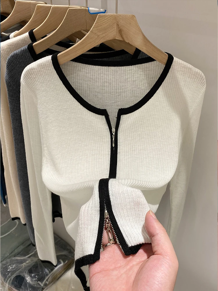 White Knitted Open Cardigan Women's Spring Autumn Outerwear Long Sleeve Base Layer Sweater Winter Outer Jacket Commute Style
White Knitted Open Cardigan Women's Spring Autumn Outerwear Long Sleeve Base Layer Sweater Winter Outer Jacket Commute Style