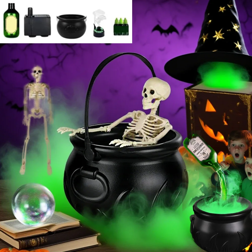 Хэллоуин Ведьма Чаша Волшебный Котел с Туманообразователем Ужас Дом Украшения Крытый Домашняя Вечеринка Страшный Реквизит Хэллоуин Декор
Хэллоуин Ведьма Чаша Волшебный Котел с Туманообразователем Ужас Дом Украшения Крытый Домашняя Вечеринка Страшный Реквизит Хэллоуин Декор