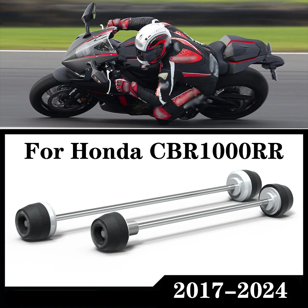 Motorcycle Front & Rear Axle Fork Crash Sliders Wheel Protection For Honda CBR1000RR CBR1000RR SP CBR1000RR-R 2017-2024
Motorcycle Front & Rear Axle Fork Crash Sliders Wheel Protection For Honda CBR1000RR CBR1000RR SP CBR1000RR-R 2017-2024