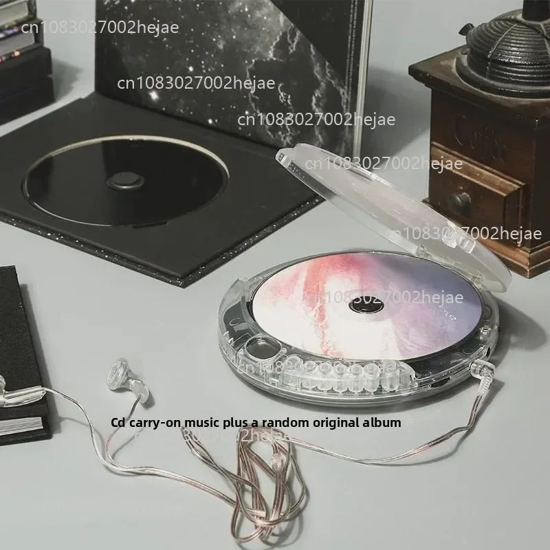 Fully Transparent CD Player Walkman Player Portable Album Headphones USB Cable External Speaker Pocket music 71696
Fully Transparent CD Player Walkman Player Portable Album Headphones USB Cable External Speaker Pocket music 71696