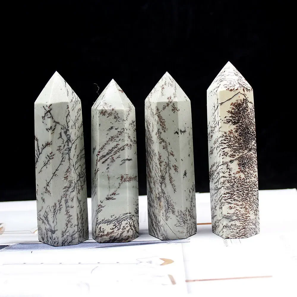 Mineraali 85-90mm Natual Water Grass Jade Stone Tower Energy Hexagonal Agate Quartz Transparent Column Feng Shui Home Decoration
Mineraali 85-90mm Natual Water Grass Jade Stone Tower Energy Hexagonal Agate Quartz Transparent Column Feng Shui Home Decoration