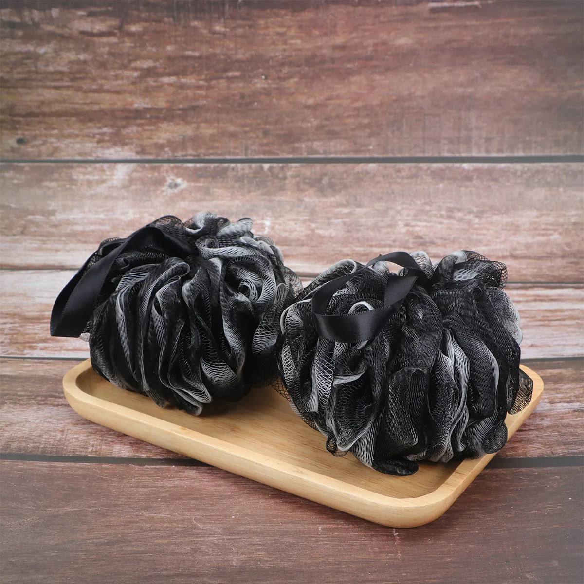 2Pcs Bath Ball Bamboo Charcoal Mesh Shower Scrub Balls Hanging Rope Exfoliating Body Skin for Home Hotel
2Pcs Bath Ball Bamboo Charcoal Mesh Shower Scrub Balls Hanging Rope Exfoliating Body Skin for Home Hotel