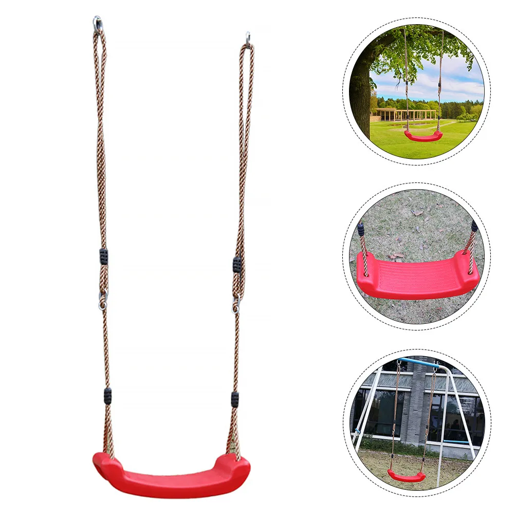 1Set High-Friction Rope Plastic Swing Seat Exquisite Workmanship Simple Design Indoor Outdoor Use Safe Long-Lasting Color Funny
1Set High-Friction Rope Plastic Swing Seat Exquisite Workmanship Simple Design Indoor Outdoor Use Safe Long-Lasting Color Funny