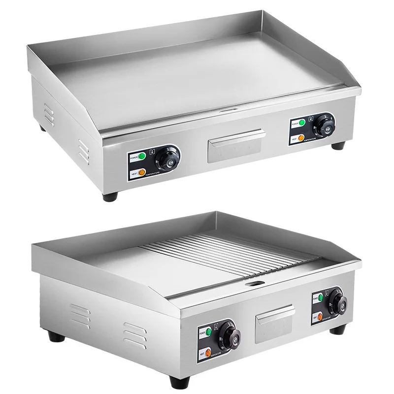 Electric Countertop Griddle HT-818B Teppanyaki Grill 2500W/4400W Stainless Steel Flat Top Grills for Pancake Chicken
Electric Countertop Griddle HT-818B Teppanyaki Grill 2500W/4400W Stainless Steel Flat Top Grills for Pancake Chicken