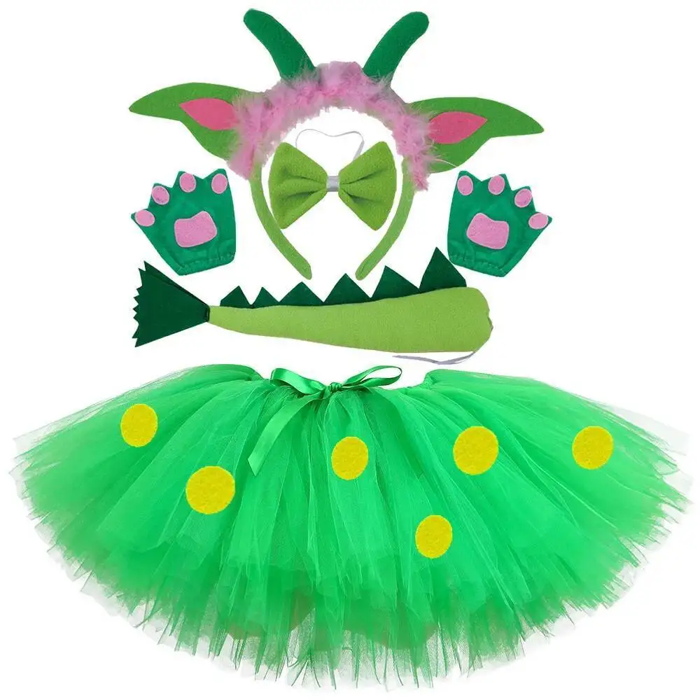 Children New Years Christmas Ballet Tutus Set,Baby Girls Green Animal Tutu Skirt Outfit for Halloween Costumes Stage Performance
Children New Years Christmas Ballet Tutus Set,Baby Girls Green Animal Tutu Skirt Outfit for Halloween Costumes Stage Performance
