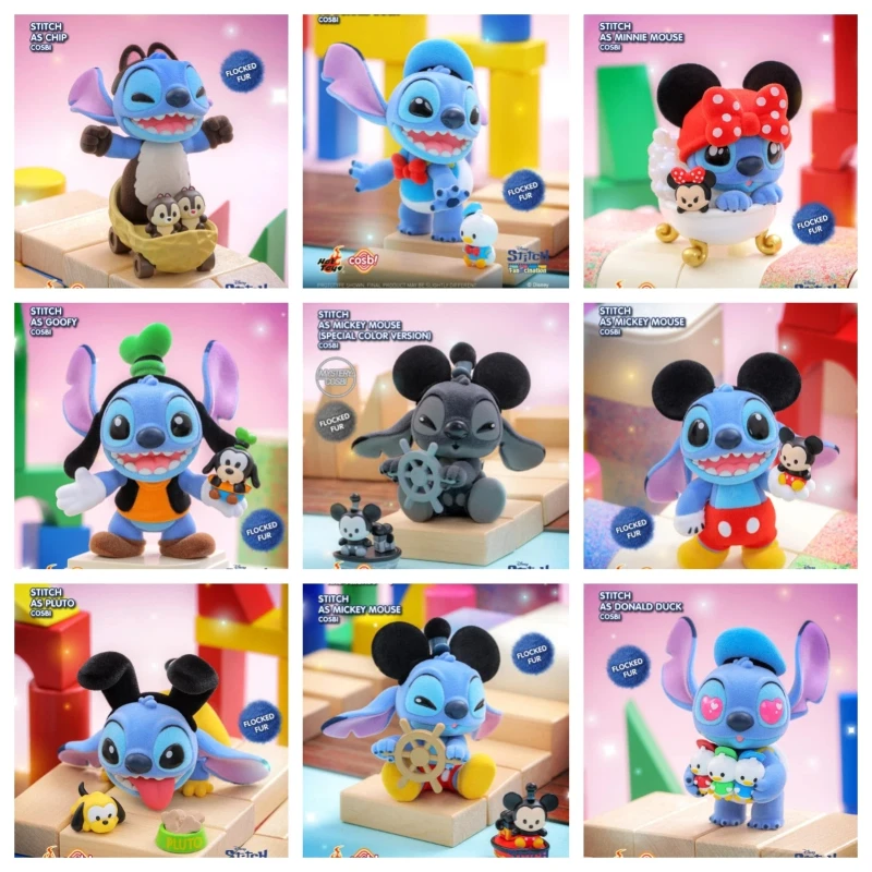 New In-Stock Stitch Frenzy Series Blind Box In Collaboration With Mickey Collectible Figurines For Festive Birthday Gifts
New In-Stock Stitch Frenzy Series Blind Box In Collaboration With Mickey Collectible Figurines For Festive Birthday Gifts