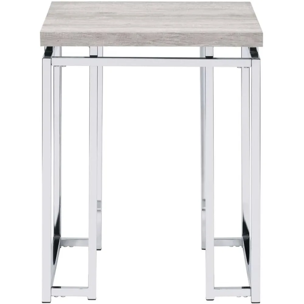 End Table in Natural Oak, Sofa Table Decorations for Living Room, 19.00" L x 19.00" W x 24.00" H
End Table in Natural Oak, Sofa Table Decorations for Living Room, 19.00" L x 19.00" W x 24.00" H