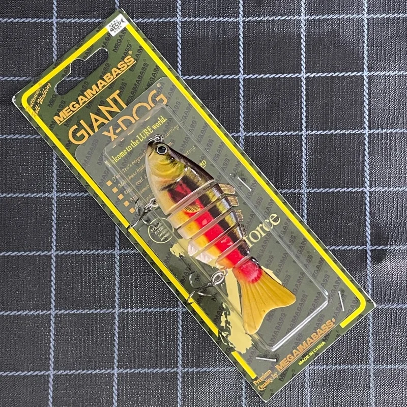 8022 MEGAIMABASS New type of lure with multiple sections, biomimetic bait, used for casting fake bait on shallow sea fishing
8022 MEGAIMABASS New type of lure with multiple sections, biomimetic bait, used for casting fake bait on shallow sea fishing