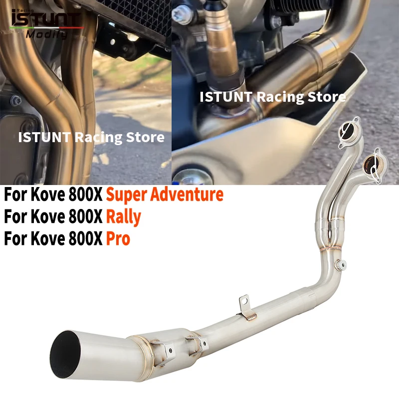 For Kove 800X 800 X Adventure RALLY Pro 2023 2024 Motorcycle Exhaust System Escape Moto Front Link Pipe Connect Original Muffler
For Kove 800X 800 X Adventure RALLY Pro 2023 2024 Motorcycle Exhaust System Escape Moto Front Link Pipe Connect Original Muffler