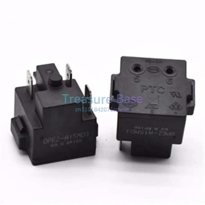 new for Refrigerator freezer compressor PTC starter QPE2-A15MD3 overload thermal protection relay
new for Refrigerator freezer compressor PTC starter QPE2-A15MD3 overload thermal protection relay
