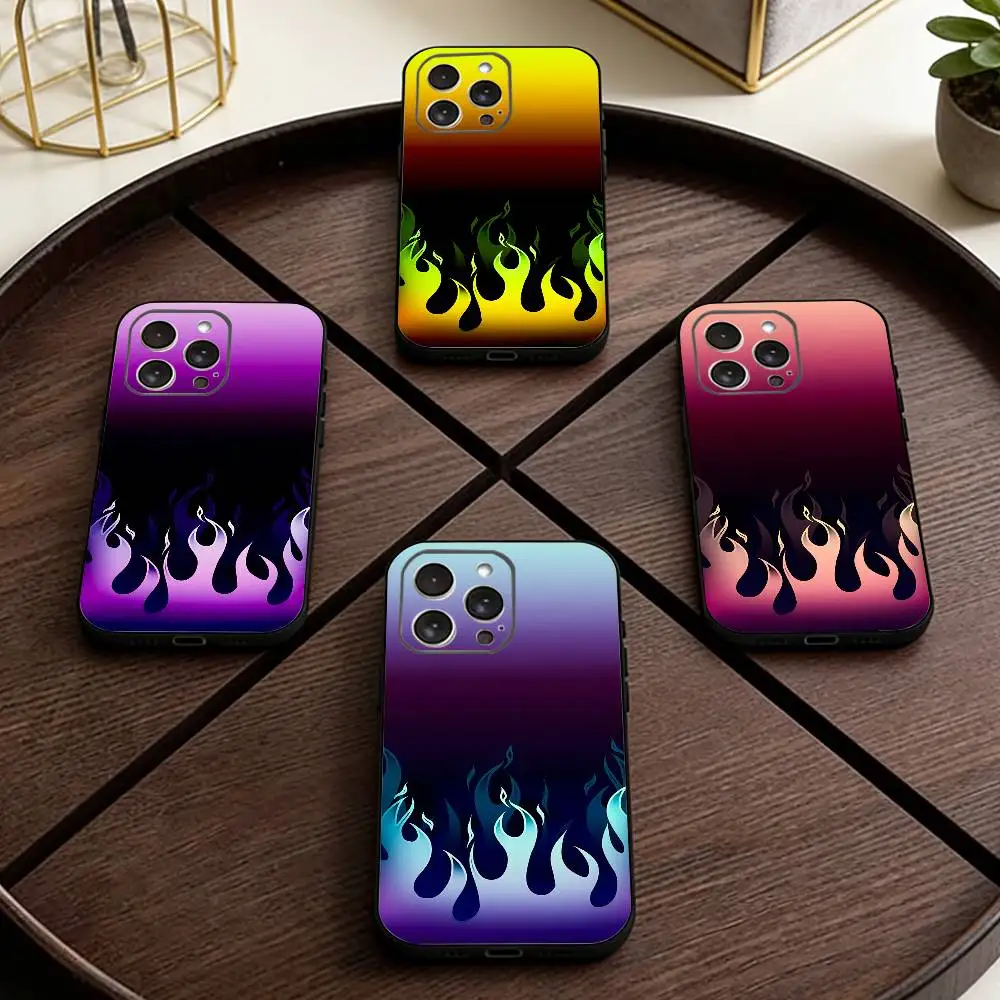COOL Flame Phone Case For iPhone 17,16,15,14,13,12,11 Plus,Pro Max,XS,Soft Silicone Black Cover
COOL Flame Phone Case For iPhone 17,16,15,14,13,12,11 Plus,Pro Max,XS,Soft Silicone Black Cover