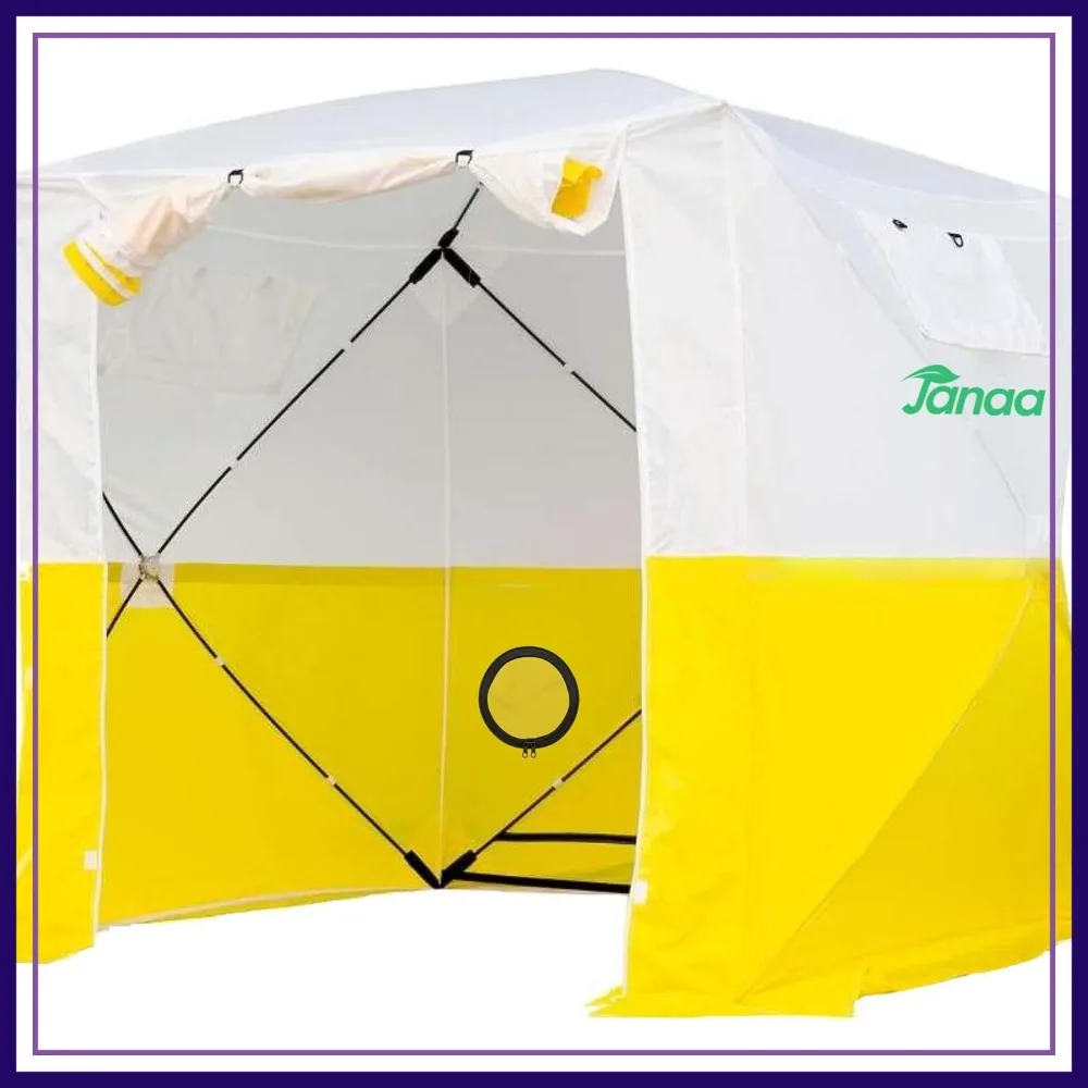 Professional Pop Up Work Tent 6.2x6.2x7 ft Instant Setup Waterproof UV50+ Flame Retardant Heavy Duty
Professional Pop Up Work Tent 6.2x6.2x7 ft Instant Setup Waterproof UV50+ Flame Retardant Heavy Duty