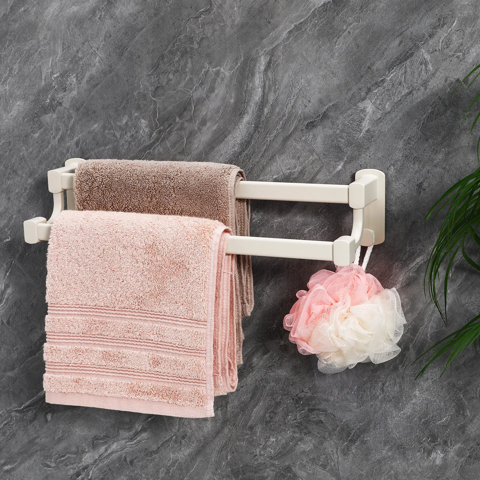 Double Towel Rack Bathroom Wall Mounted Stainless Steel Shower Towel Holder Large Capacity Double Rod Bathroom Accessories
Double Towel Rack Bathroom Wall Mounted Stainless Steel Shower Towel Holder Large Capacity Double Rod Bathroom Accessories