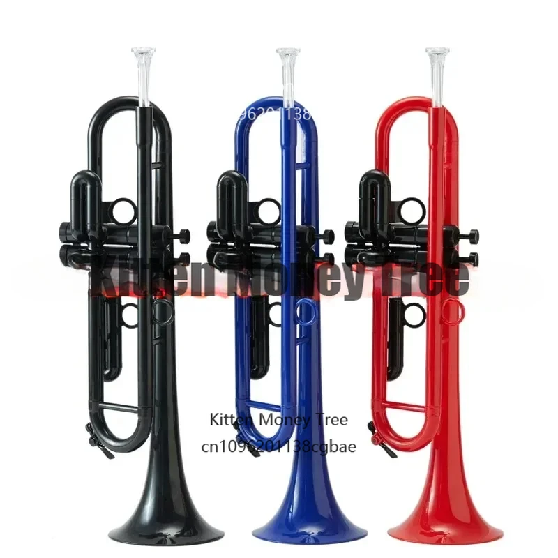 PAMPET B-flat plastic trumpet instrument for adults, children, beginners, general C-flat professional students to play
PAMPET B-flat plastic trumpet instrument for adults, children, beginners, general C-flat professional students to play