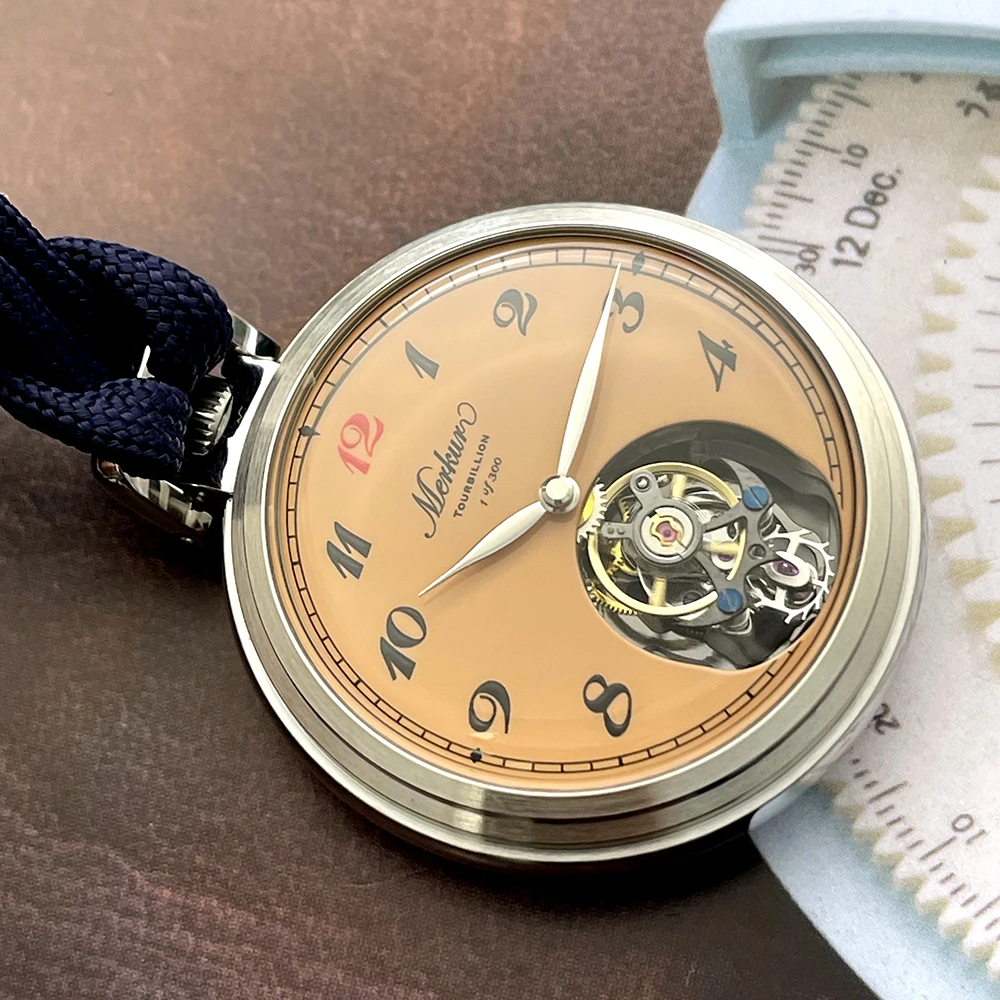 Merkur True Tourbillon винтажные карманные часы с эмалевым циферблатом лосося, мужские механические часы с ручным управлением, 42 мм, новые водонепроницаемые
Merkur True Tourbillon винтажные карманные часы с эмалевым циферблатом лосося, мужские механические часы с ручным управлением, 42 мм, новые водонепроницаемые