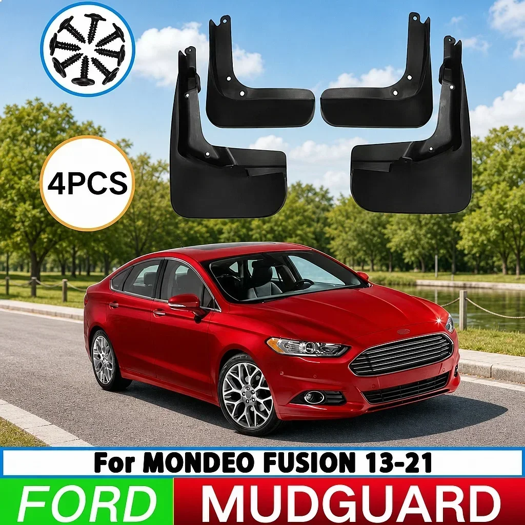 For Ford Mondeo Fusion 2013-2021 Mud Flaps Splash Guards Front Rear Fender Protector 4pcs
For Ford Mondeo Fusion 2013-2021 Mud Flaps Splash Guards Front Rear Fender Protector 4pcs