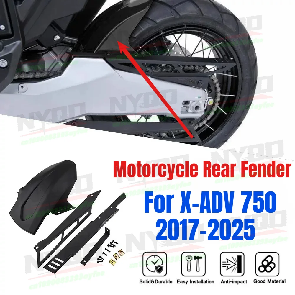 XADV 750 Motorcycle Rear Fender Motor XADV750 Rear Fender Mudguard Splash Guards For X-ADV 750 2017-2025
XADV 750 Motorcycle Rear Fender Motor XADV750 Rear Fender Mudguard Splash Guards For X-ADV 750 2017-2025