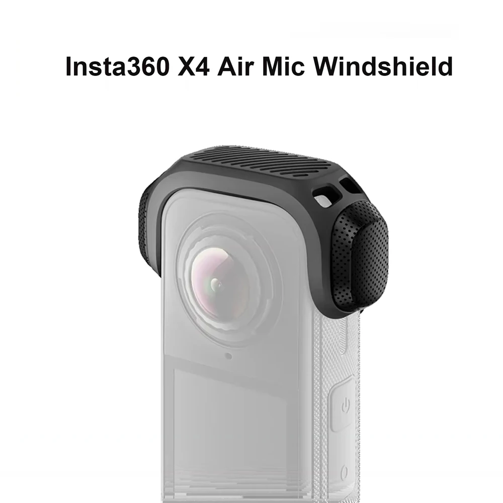 Mic Windshield Acoustic Foam Snap Holder Wind Noise Reduction Mount for Insta 360 X4 Air
Mic Windshield Acoustic Foam Snap Holder Wind Noise Reduction Mount for Insta 360 X4 Air